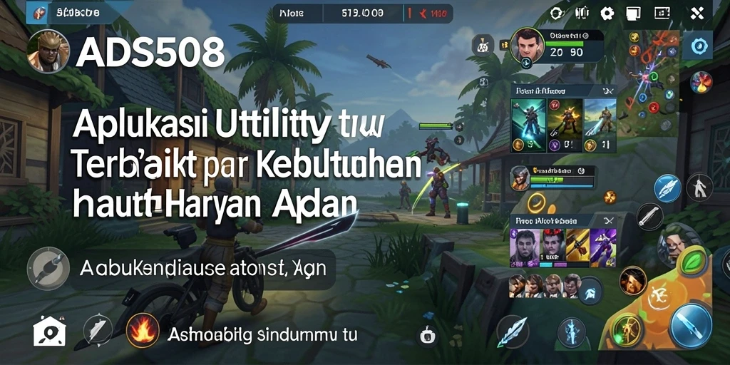 Tampilan antarmuka ADS508 yang intuitif dan user-friendly.