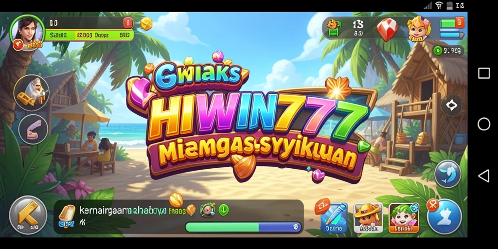 Tangkapan layar game HIWIN777 yang menunjukkan keseruan gameplay Casual.