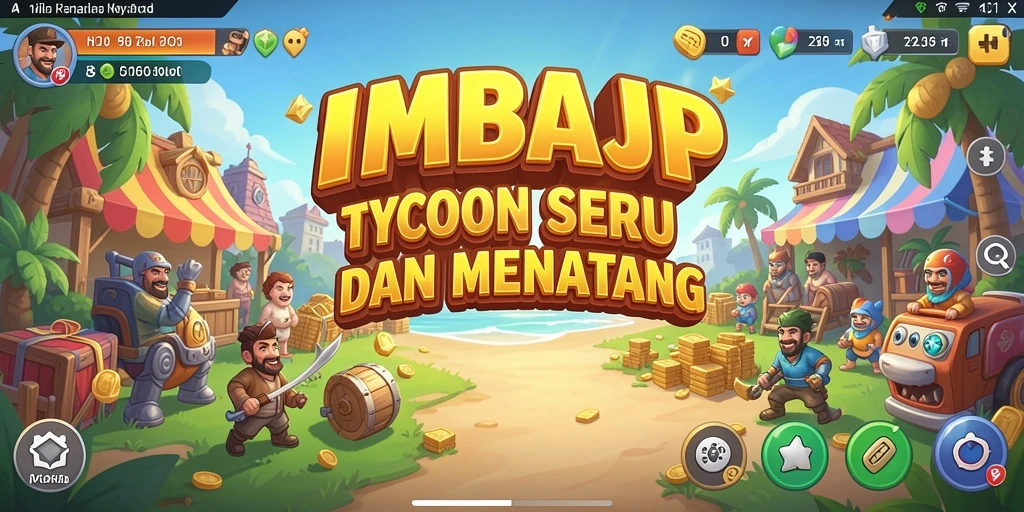 Tampilan gameplay IMBAJP yang menarik dan interaktif.