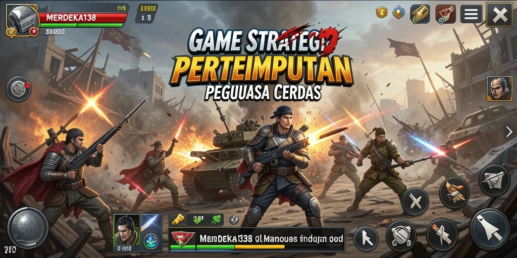 Tampilan gameplay <strong>MERDEKA138</strong> yang menarik dan penuh aksi.