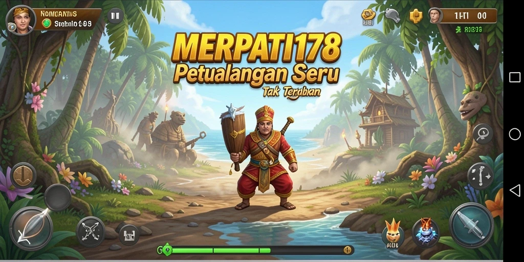 Tampilan gameplay seru dari petualangan di MERPATI178.