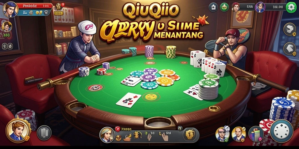Screenshot gameplay PPRRYY dengan suasana QiuQiu yang menegangkan.