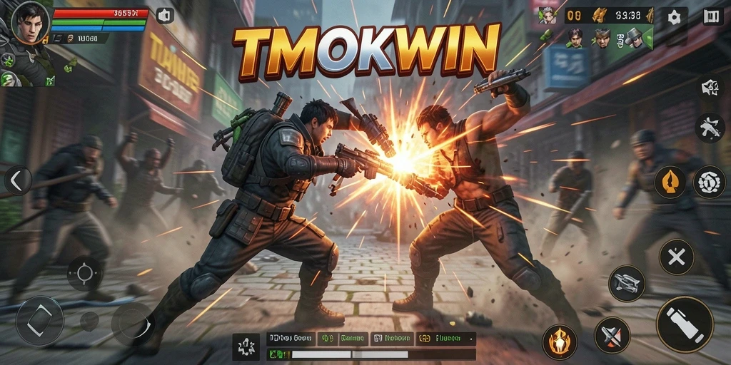 Tampilan gameplay seru dan intens dari TMOKWIN.